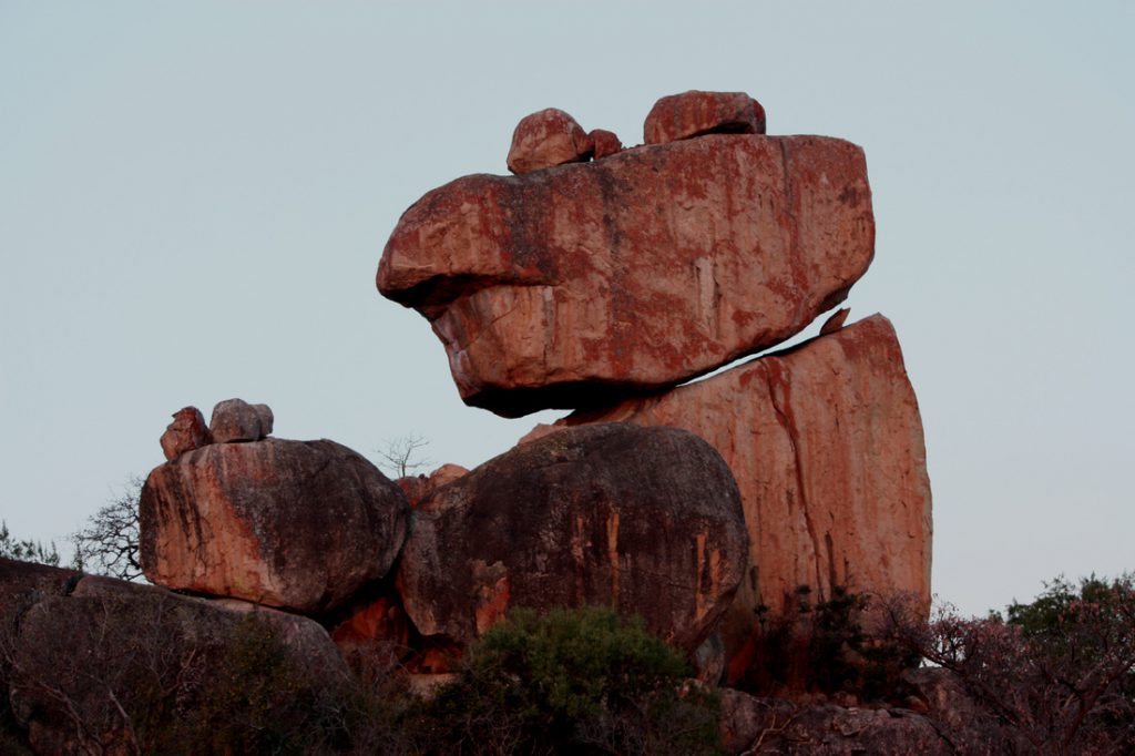 eroded sites